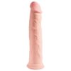 3D Triple Density Dildo Plus 11 Flesh