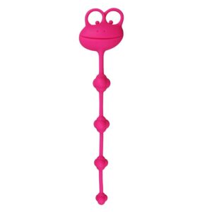 Anal Beads Frog Pink