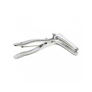 Anal Speculum with 2 Spoons Chrome-Silver