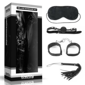 Bondage Kit Deluxe  4 Units Black