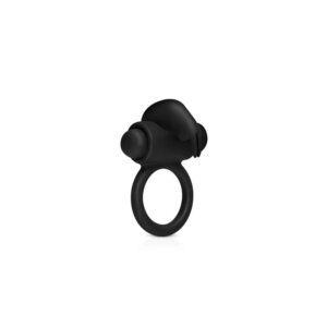 Bunny Vibrating Cockring- Black