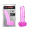 Dildo Ding Dong Clear-Pink