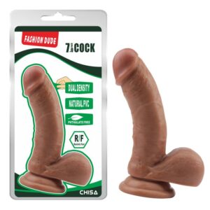 Dildo Dual Density Fashion Dude 17.5 x 4.1 cm Latin