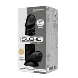 Dildo Dual Density Mod. 4 - 8.5 Black