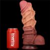 Dildo Dual Layer King Size Nature 10.5