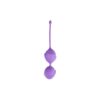 Double Vagina Balls Silicone - Purple