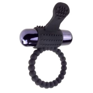 Fantasy C-Ringz Vibrating Silicone Super Ring Black