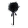 Feather Tickler with Bow 25 cm Black