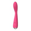 Iris G-Spot vibe USB Silicone Plum Red