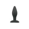 Large Black Silicone Buttplug