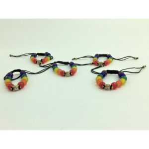 LGBT+ Pride and Turquish Eye Bracelet