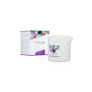 Massage Candle Violet Rose - 200g