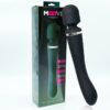 Massage Wand with 2 Motors Silicone Black