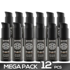 Pack 12 Water Base Anal Lubricant Gel Anal Restore 30ml