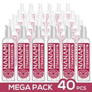 Pack de 40 Water Based Lubricant Strawberry 150 ml