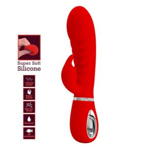 Prescott G-Spot Vibrator Red