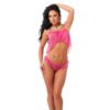 Rimba Amorable Mini Babydoll and G-String One Size