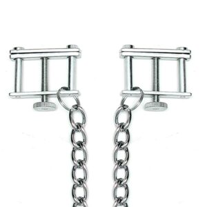 Rimba Bondage Play Nipple Clamps- Adjustable