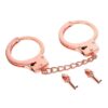 Rose Gold Color Cuffs Skull Keys