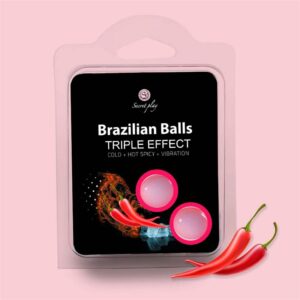 Set 2 Brazilian Balls Triple Effect (Heat