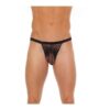 String Fishnet Black One Size