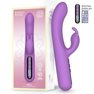 Swell Vibrador con Pantalla Digital Súper Potente 23.2 cm