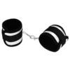 Velcro Handcuffs  Black and Silver