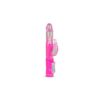 Rabbit Vibrator Thrusting and Rotating Balls  Pink