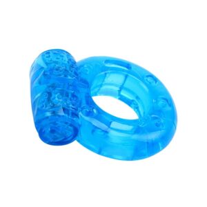 Vibrating Cock Ring 1.8 cm Blue