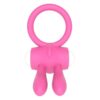 Vibrating Cockring Power Clit Pink