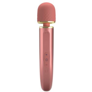 Vibrating Wand USB Silicone Pink