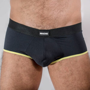 MACHO - MS24A BRIEF UNDERPANTS DARK YELLOW L