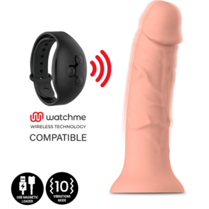 MYTHOLOGY - ASHER ORIGINAL DILDO M - VIBRATOR COMPATIBLE WITH WATCHME WIRELESS TECHNOLOGY