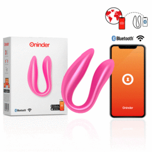 ONINDER - LISBOA PINK G-POINT & CLITORIS STIMULATOR - FREE PINK APP