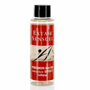 EXTASE SENSUAL - HEAT EFFECT MASSAGE OIL WITH PIRULET PHEROMONES 100 ML