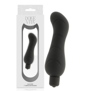 DOLCE VITA - G-SPOT BLACK SILICONE