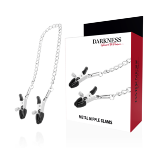 DARKNESS - ADJUSTABLE NIPPLE CLAMPS METAL