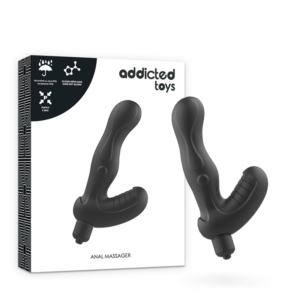 ADDICTED TOYS - P-SPOT VIBE SILICONE PROSTATE ANAL STIMULATOR