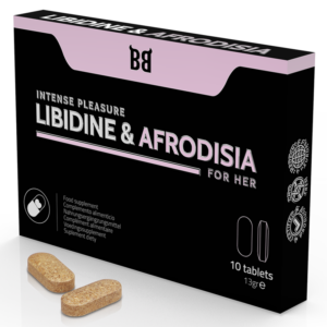 BLACK BULL - LIBIDINE & AFRODISIA INTENSE PLEASURE FOR HER 10 TABLETS