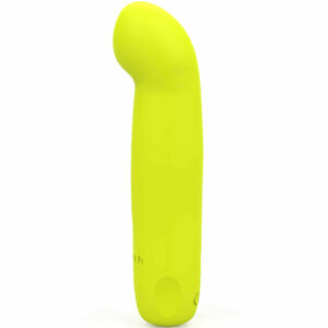 B SWISH - BCUTE CURVE INFINITE CLASSIC RECHARGEABLE SILICONE VIBRATOR YELLOW