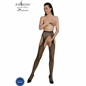 PASSION - ECO COLLECTION BODYSTOCKING ECO S003 BLACK