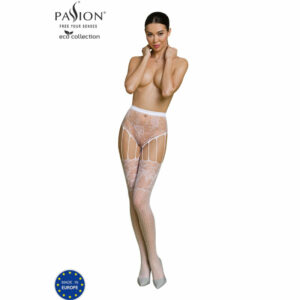 PASSION - ECO COLLECTION BODYSTOCKING ECO S004 WHITE