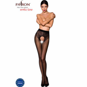 PASSION - TIOPEN 006 BLACK TIGHTS 3/4 30 DEN