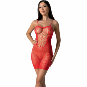 PASSION - BS096 RED BODYSTOCKING ONE SIZE