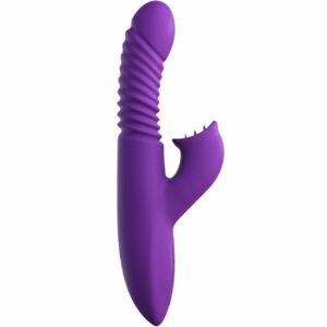 FANTASY FOR HER - CLITORIS STIMULATOR WITH HEAT OSCILLATION AND VIBRATION FUNCTION VIOLET