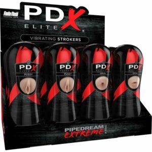 PDX ELITE - STROKER SET 12 UNITS: 6X VAGINA