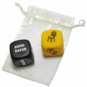 DIABLO PICANTE - GAME BAG WITH SADO DICE 3 MM x 3 MM + ITEM DICE