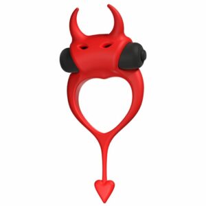 ADRIEN LASTIC - DEVOL COCKRING RED VIBRATOR RING