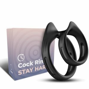 ARMONY - DUALRING DOUBLE ELASTIC RING BLACK