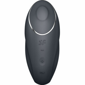 SATISFYER - TAP & CLIMAX 1 LAY-ON VIBRATOR BLACK